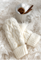 Plecione ocieplacze Arctic Weather ecru