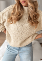 Svetr Comfy And Fluffy béžový