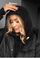 Nákrčník s kapucí balaclava Long Nights Černé