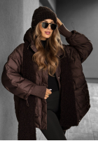 Puchowa Bunda Choose Yourself čokoládová