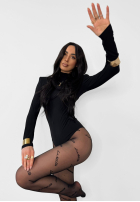 Body ze stójką La Milla Need Somebody černé