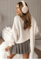 Sukně mini Not Tonight béžová