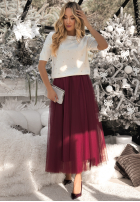 Svetr z perełkami Covered In Pearls ecru