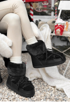 Śniegowce z futerkiem End Of Year černé