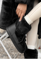 Śniegowce z futerkiem End Of Year černé