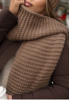 Souprava Čepice, szalik, Rukavice z wełną 3in1 Best Winter Days Mokka