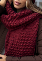 Souprava Čepice, szalik, Rukavice 3in1 Best Winter Days vínový