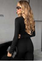 Halenka longsleeve z koronką Miss In Me černá