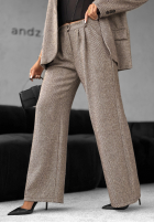 Eleganckie Kalhoty Not Tonight béžové