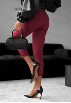 Kalhoty Harwinton jasnoburgundowe