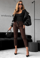 Kalhoty Harwinton čokoládové