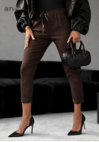 Kalhoty Harwinton čokoládové