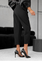 materiálové Kalhoty It Was Real černé