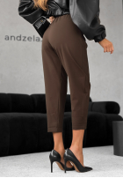 materiálové Kalhoty It Was Real čokoládové