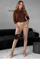 Halenka z golfem All Time Base čokoládová