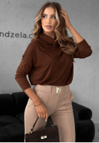 Halenka z golfem All Time Base čokoládová