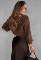 Svetr Warm Hug čokoládový