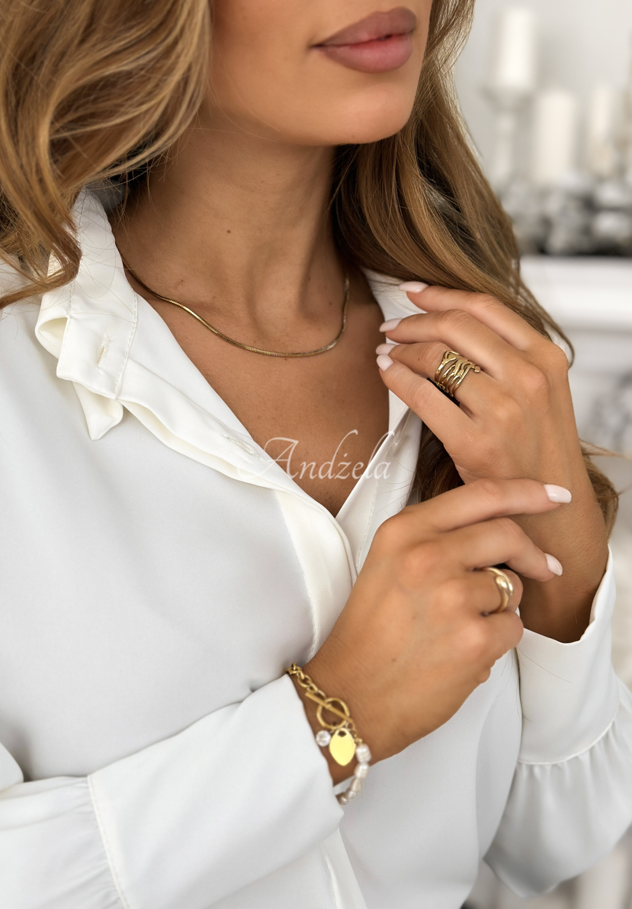 Náhrdelník Glowish zlatý