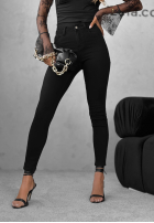 Kalhoty džínové  skinny Not Too Much černé