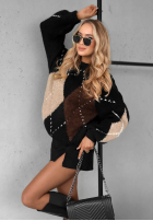 Svetr w romby Sweet Apple Pie Černé