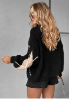 Svetr w romby Sweet Apple Pie Černé