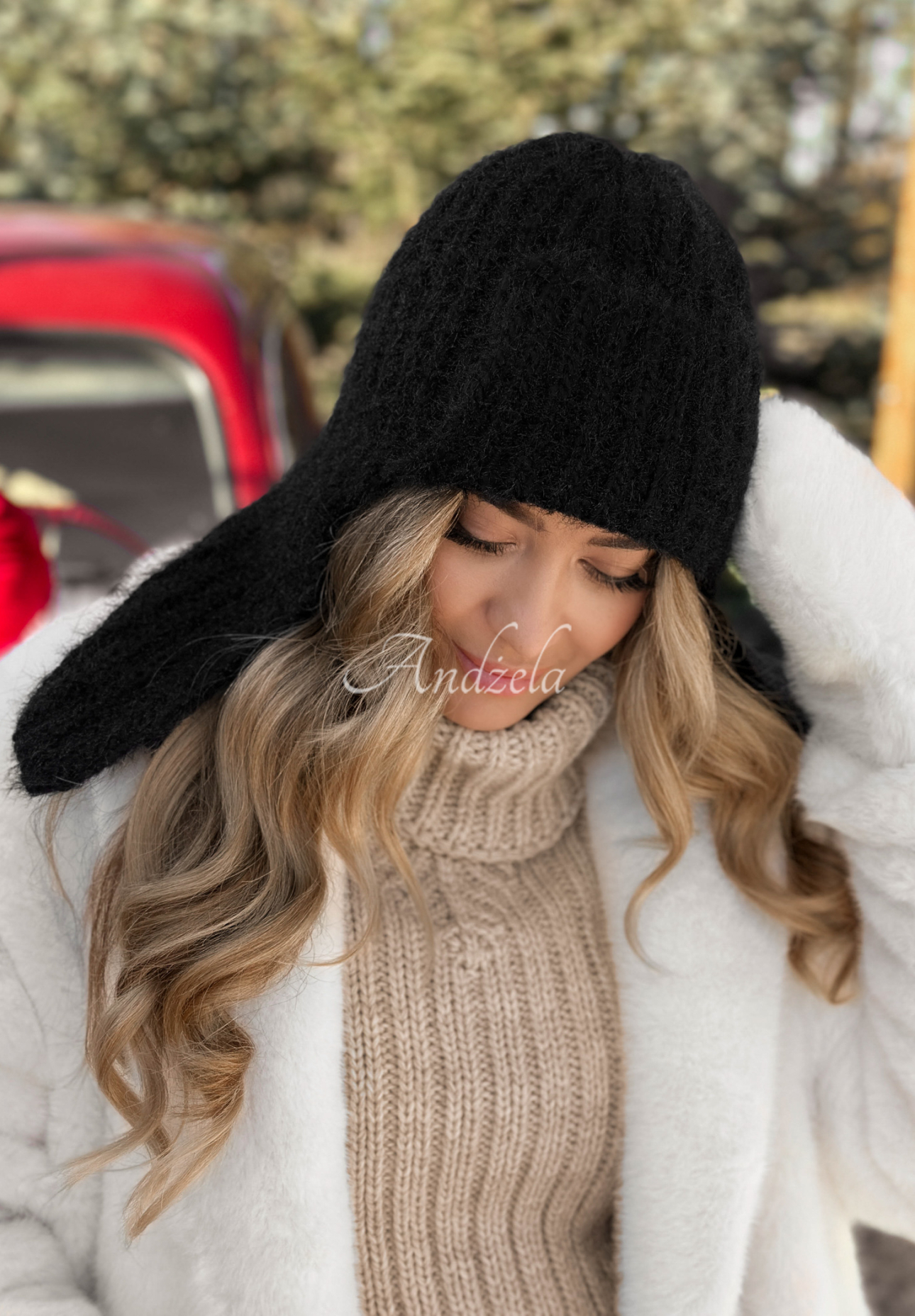 Čepice pilotka First Frost černá