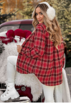 Košile w kratę Let Me Go červená