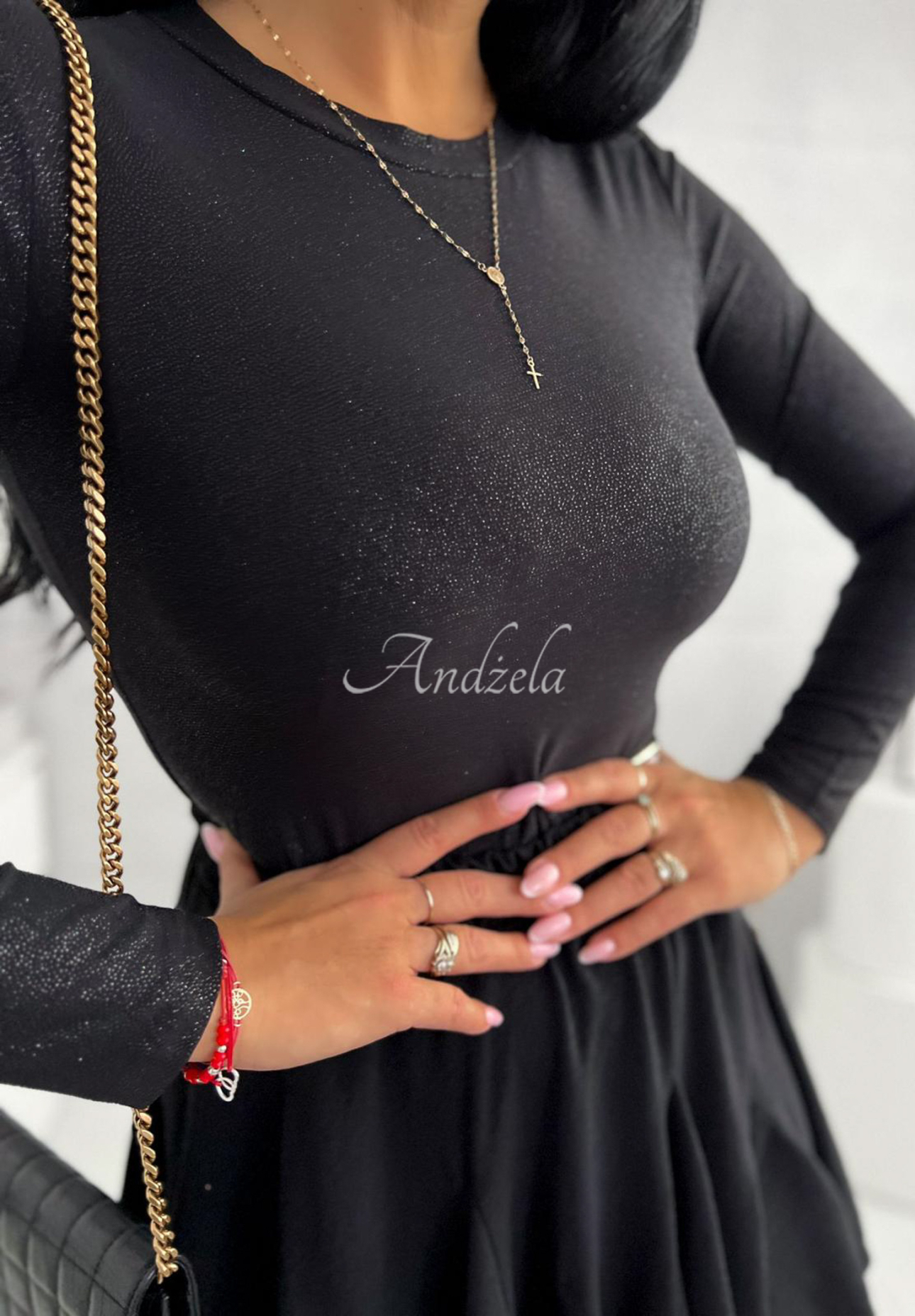 Lesklé body Really Simple černé