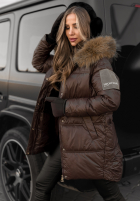 Długa Prošívaná Bunda The Luckiest čokoládová