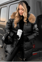 Długa Prošívaná Bunda The Luckiest černá