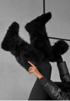 Futerkowe Kozačky Grizzly Bear černé