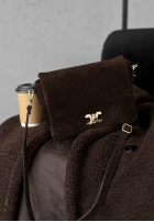 Zamszowa Kabelka In My Closet čokoládová