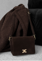 Zamszowa Kabelka In My Closet čokoládová
