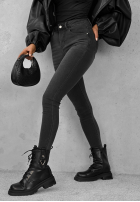 Kalhoty džínové  skinny Not Too Much šedé