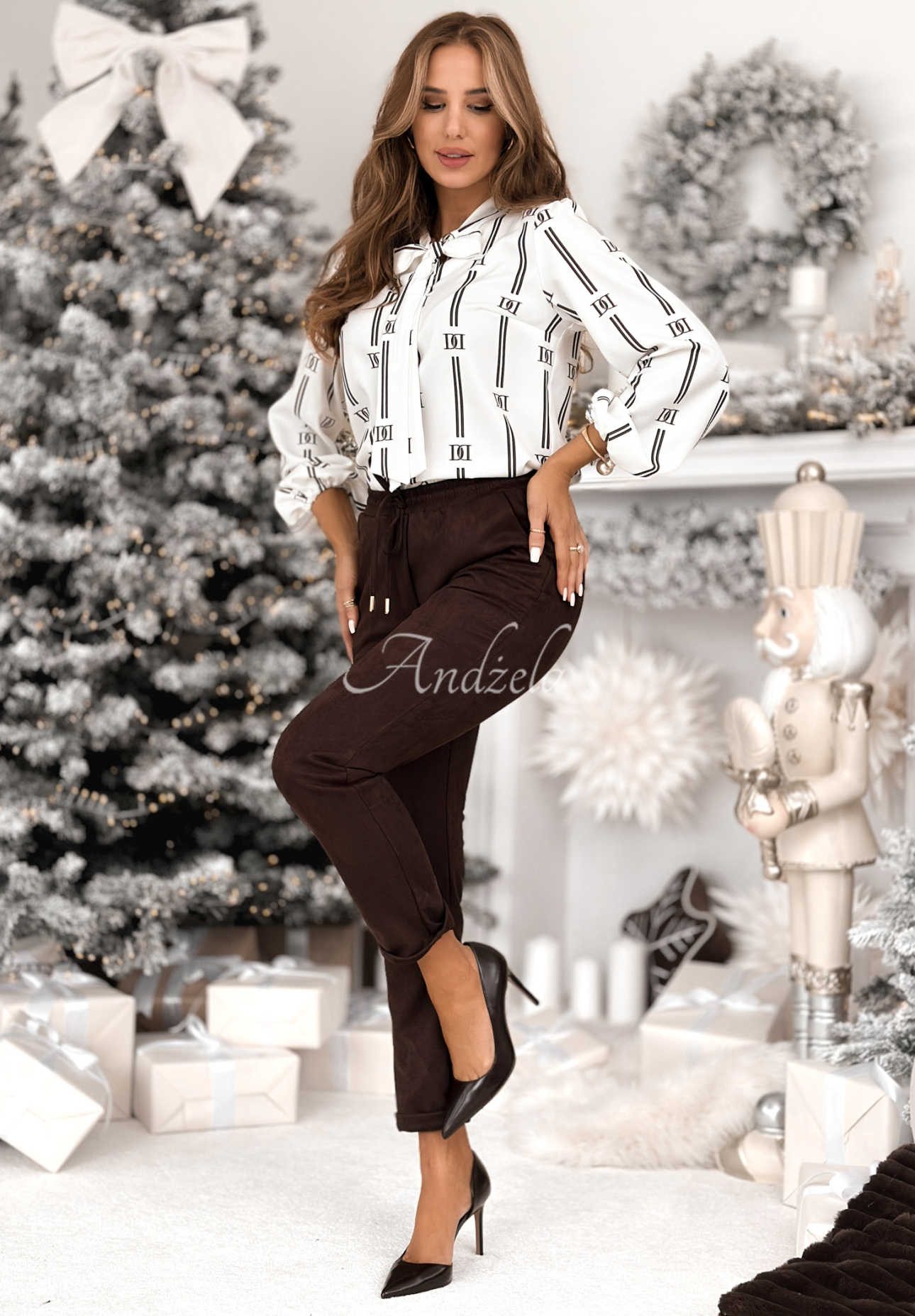 Viskózová košile s vázáním Time Flies Bílá