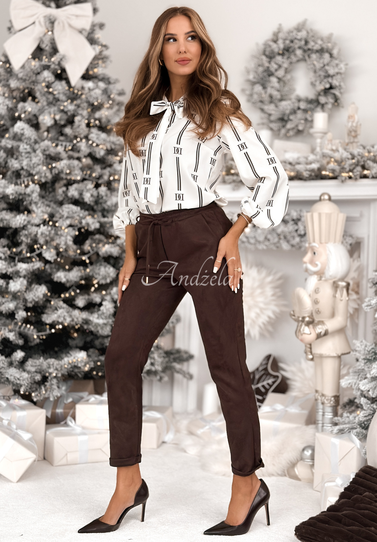 Viskózová košile s vázáním Time Flies Bílá