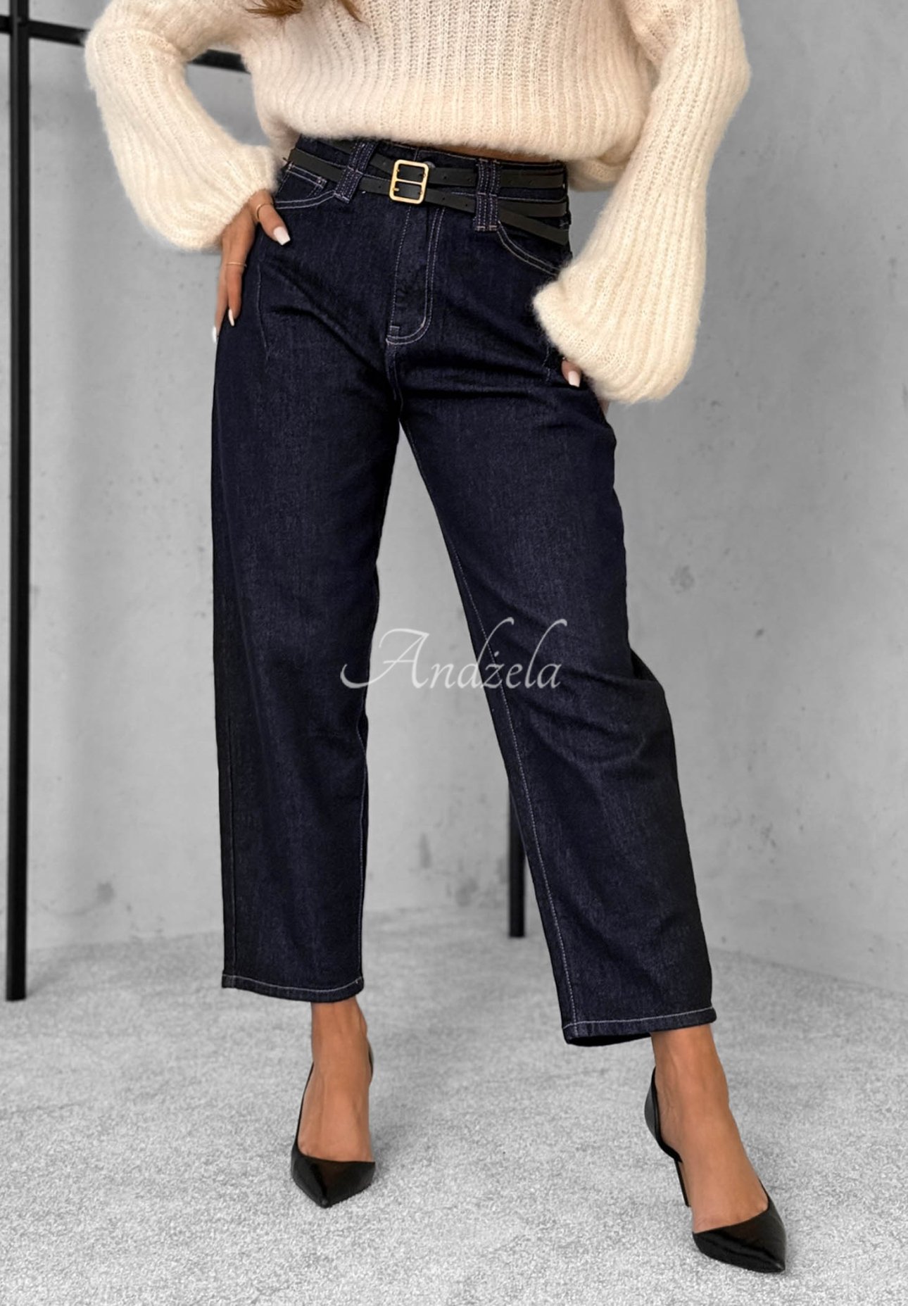 Džíny balloon Important Message granátové