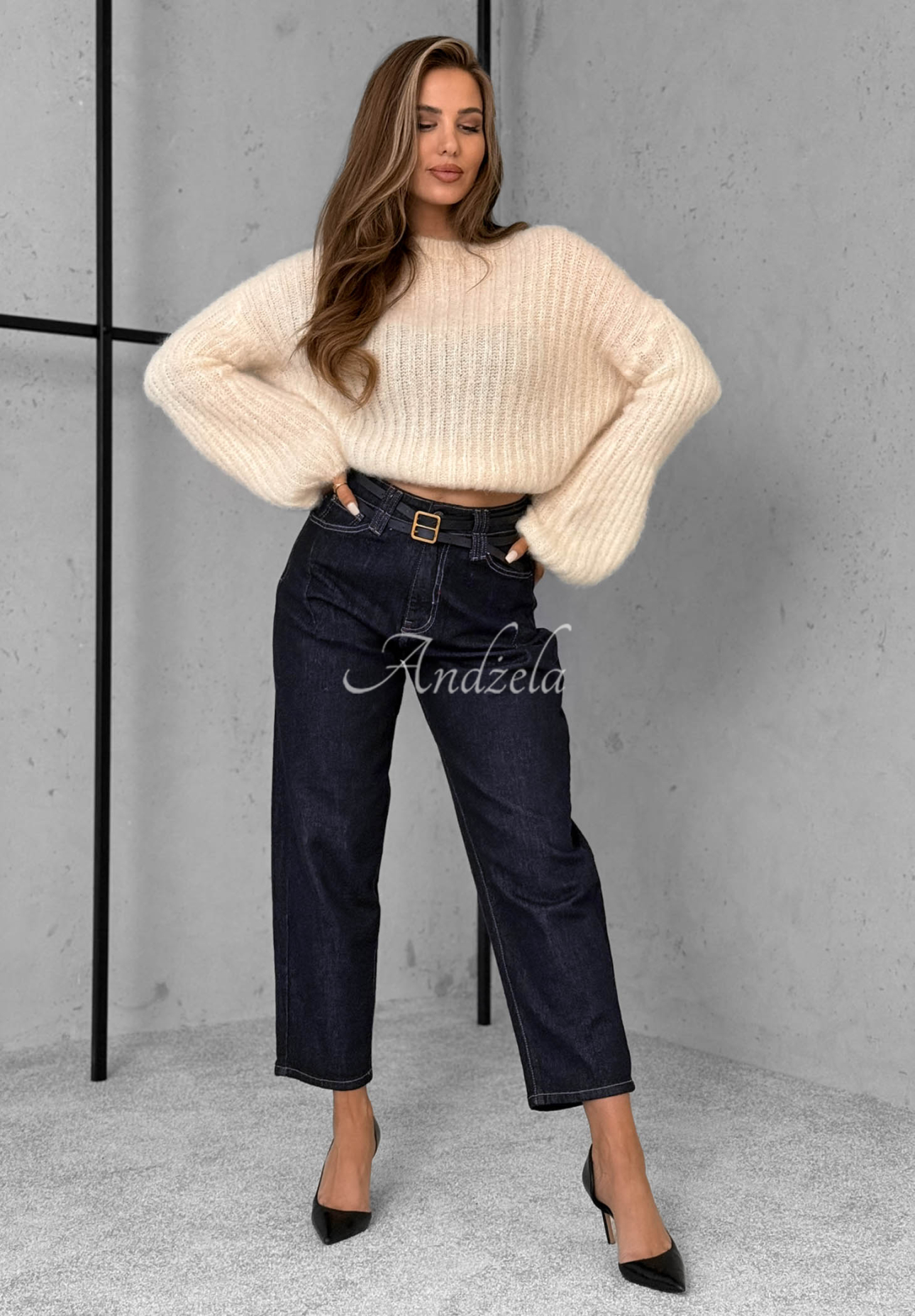 Džíny balloon Important Message granátové