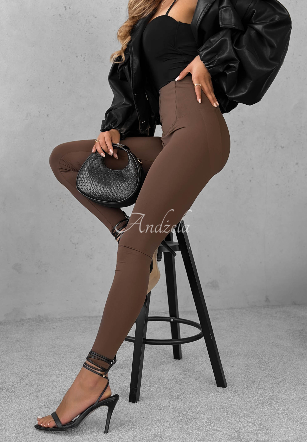 Tvarující legíny Too Good čokoládové