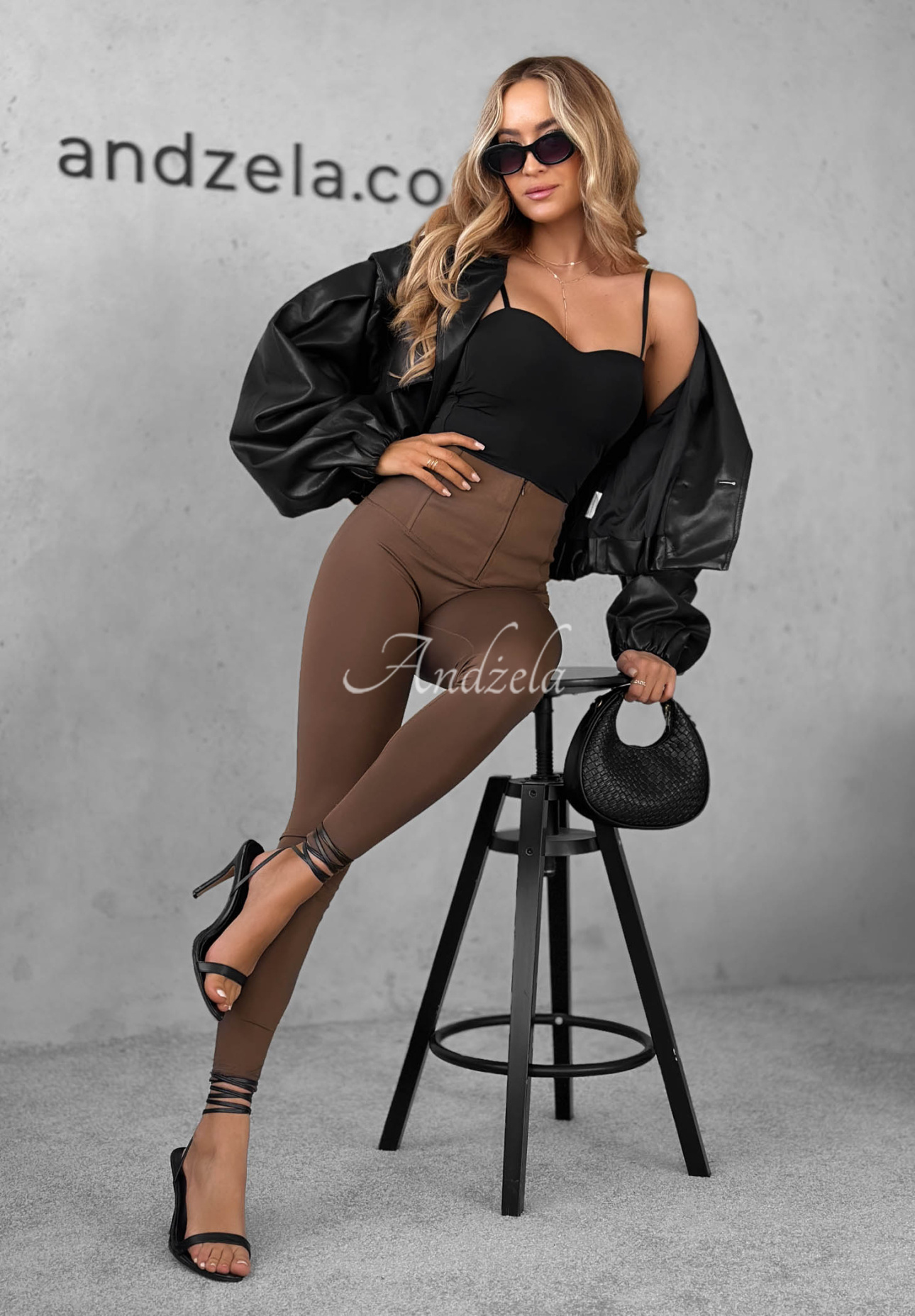 Tvarující legíny Too Good čokoládové