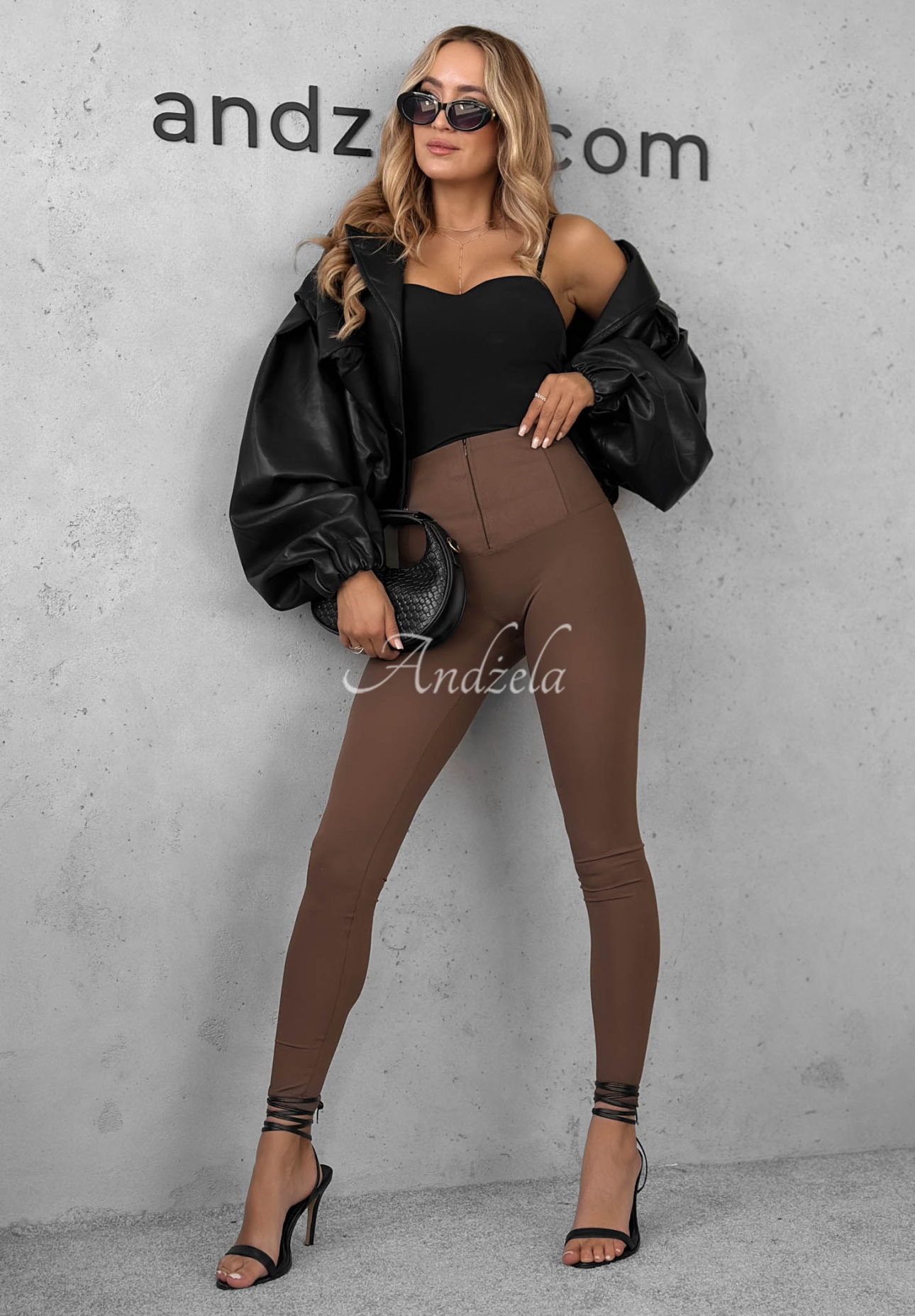 Tvarující legíny Too Good čokoládové