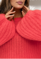 Moherowy Svetr z szerokimi rękawami Better Than Korálová