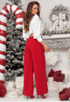 Košile z falbankami Christmas Wishes Bílá