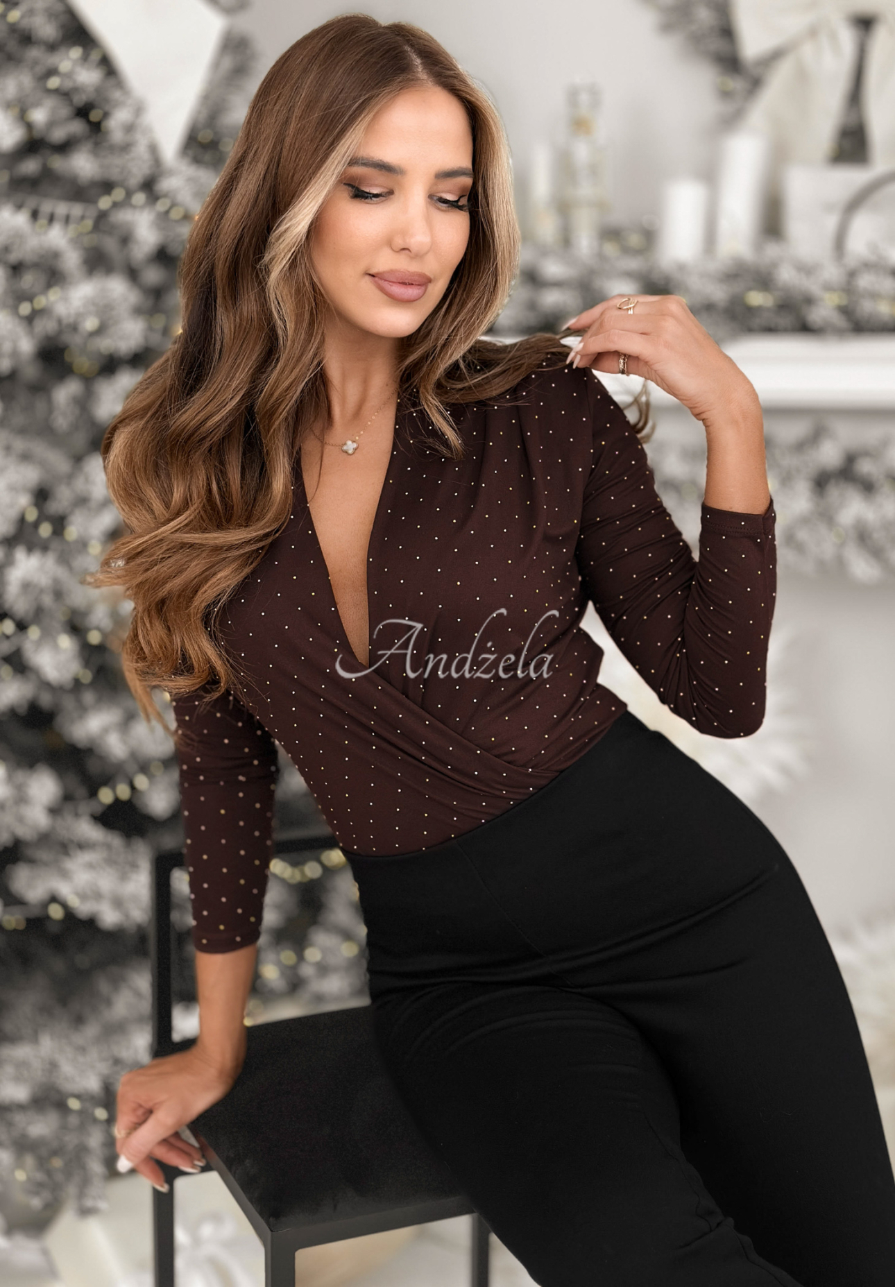 Body s krystaly Message For You čokoládové