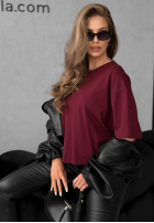 Tričko Very Fine vínový