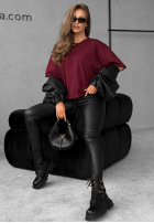 Tričko Very Fine vínový