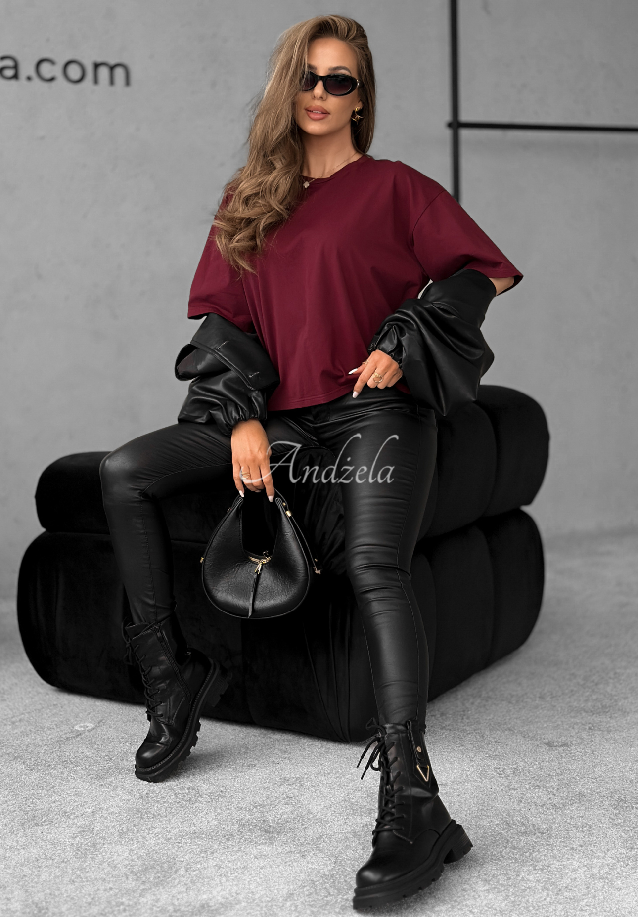 Tričko Very Fine vínový