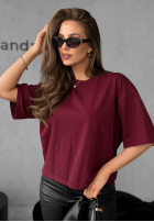 Tričko Very Fine vínový