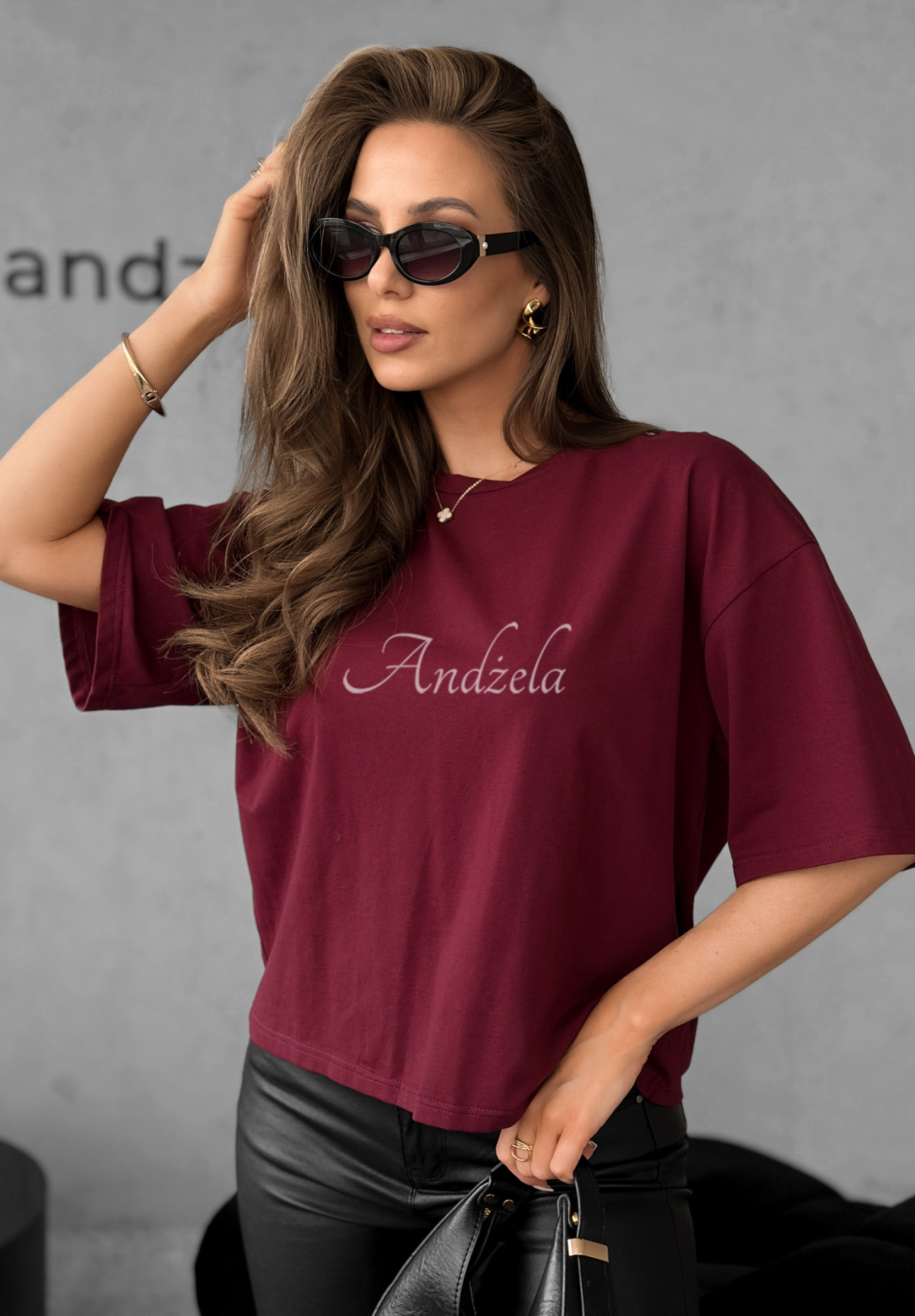 Tričko Very Fine vínový