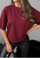 Tričko Very Fine vínový